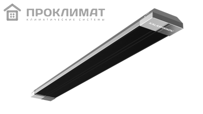 Инфракрасный обогреватель с черной излучающей панелью KALASHNIKOV KIRH-E10P-12 (1,0 кВт, 1365х45х130
