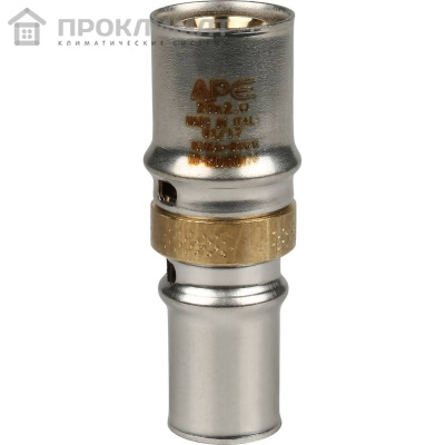 Муфта соединительная переходная прессовая STOUT 20х16 