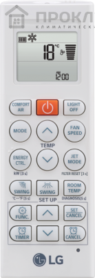 Блок внутренний настенного типа LG Artcool Mirror AC09BK.NSJR