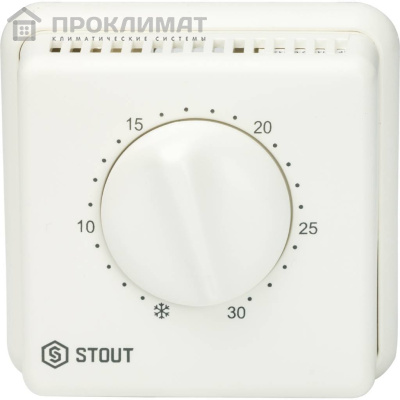Термостат комнатный проводной STOUT BELUX TI-N