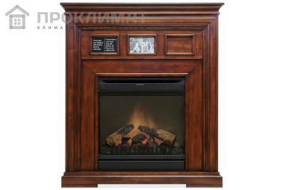 Каминокомплект Dimplex Acadian портал из дерева с очагом Gannon (Темный орех)
