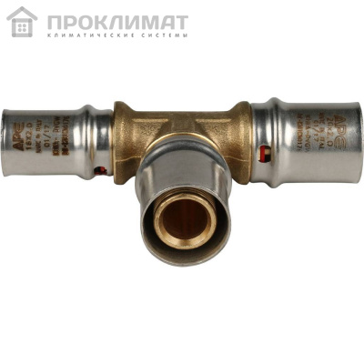 Тройник переходной прессовой STOUT 20х20х16 
