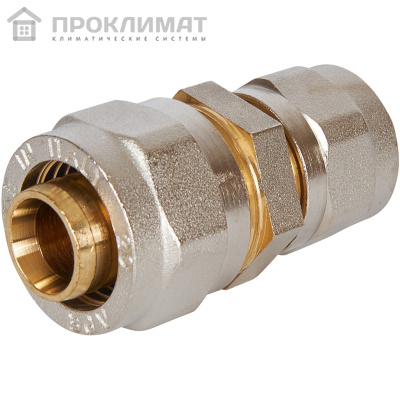 Муфта винтовая соединительная переходная STOUT 20x16 