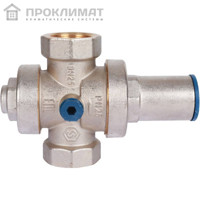 Редуктор давления PN25 вн/вн 1 с выходом под манометр Stout