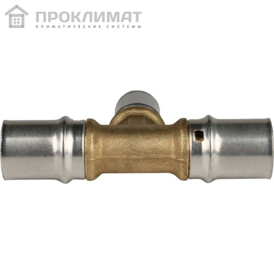 Тройник переходной прессовой STOUT 20х16х20 