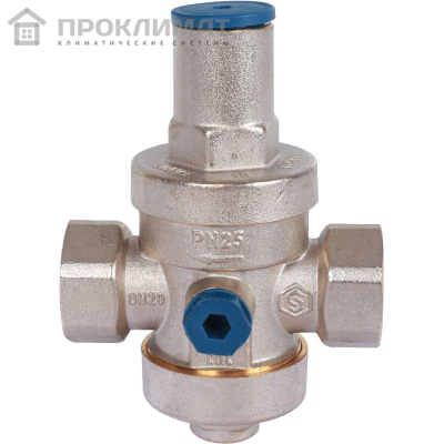 Редуктор давления PN25 вн/вн 3/4 с выходом под манометр Stout