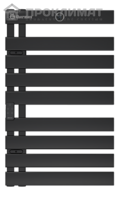 Полотенцесушитель электрический THERMEX Njord Black, 425 Вт 1