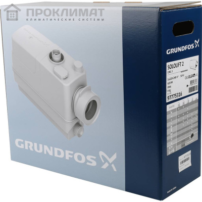 Установка канализационная Grundfos Sololift2 СWC-3 (0,62кВт, наст.унитаз, рак.душ.биде)