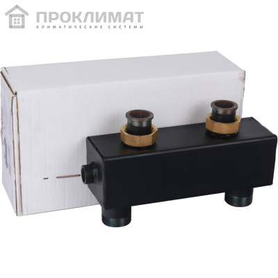  Гидравлическая стрелка ROMMER с накидными гайками 1 1/4", 4,53 м3/час Сталь в Перми 