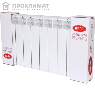 Радиатор биметаллический RIFAR BASE 350 10 секций