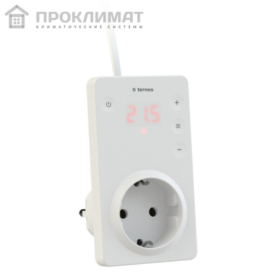 Терморегулятор Terneo srz red (розеточный, с индикатором)