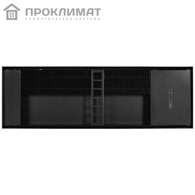 Конвектор внутрипольный ROMMER RCN2-1000 80х260х800 (Решётка роликовая, анодированный алюминий)