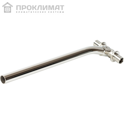 Трубка STOUT для подкл-я радиатора, Т-образная 25/250/25 для труб из сшитого полиэтилена аксиальный