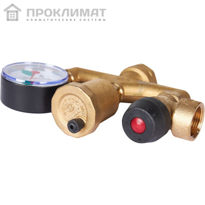 Группа безопасности котла 1" (до 50 кВт) (без теплоизоляции) (503.525)