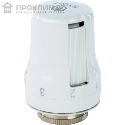 Головка термостатическая  STOUT M30х1,5, жидкостная  