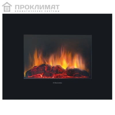 Электрокамин настенный Electrolux EFP/W-1100URCL черный