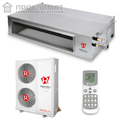 Сплит-система канальная ROYAL Clima Canalizzabili CO-D 24HNR/CO-E 24HNR/OUT