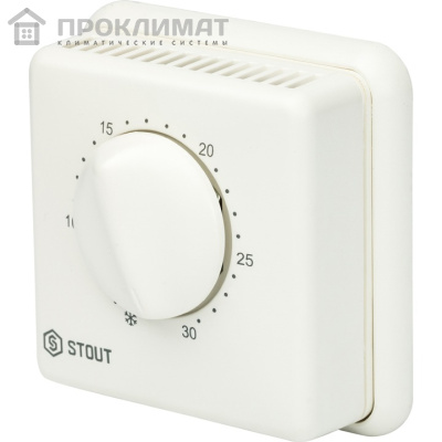 Термостат комнатный проводной STOUT BELUX TI-N