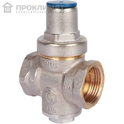 Редуктор давления PN16 вн/вн 3/4 без подкл. манометра Stout