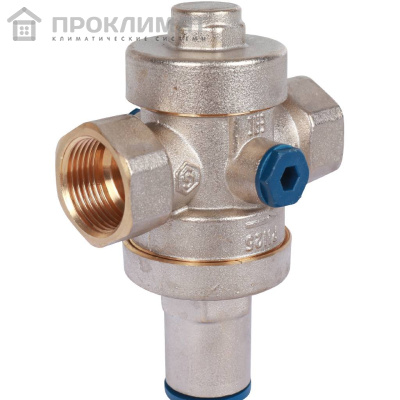 Редуктор давления PN25 вн/вн 3/4 с выходом под манометр Stout