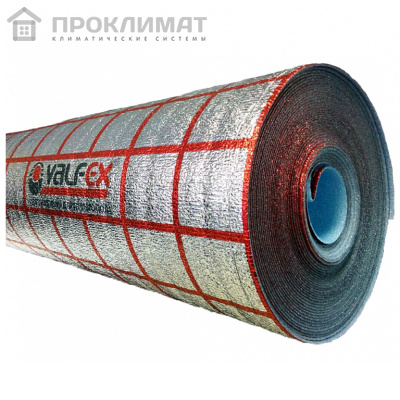 Подложка для теплого пола с разметкой 3*1200*25 метров (VALFEX) 30 м2.
