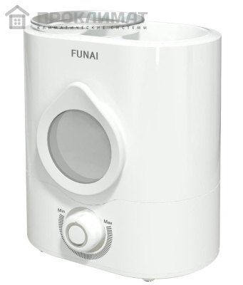 Ультразвуковой увлажнитель воздуха FUNAI BONSAI USH-BM7201WC (механическое упр., белый глянец)