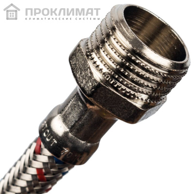  Подводка гибкая STOUT  нар.1/2 х вн.1/2,L 500 мм (Италия)  в Перми 