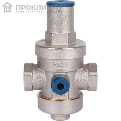 Редуктор давления PN25 вн/вн 1/2 с выходом под манометр Stout