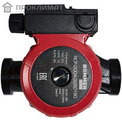 ROMMER PROFI Циркуляционный насос RATE 32/80-180