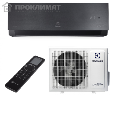 Сплит-система ELECTROLUX Enterprise  EACS/I-09HEN-BLACK/N8 Inverter (Black) 1
