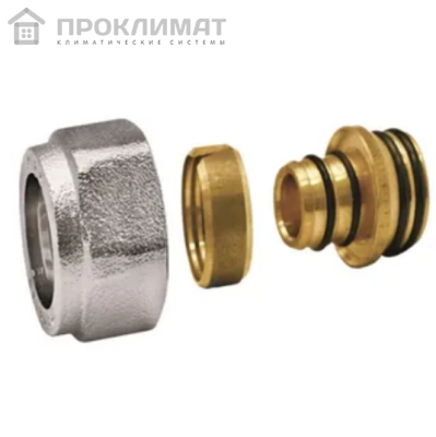 Соединитель обж-В 16(2.0)х3/4'ЕК евроконус SUNFLY (уп.50/300)(арт. XF30506H)