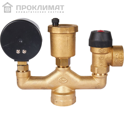 Группа безопасности котла 1" (до 50 кВт) (в   теплоизоляции) (503.528)