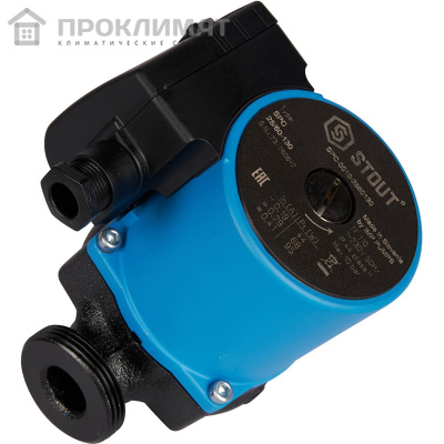 Насос циркуляционный STOUT 25/60-130 мм
