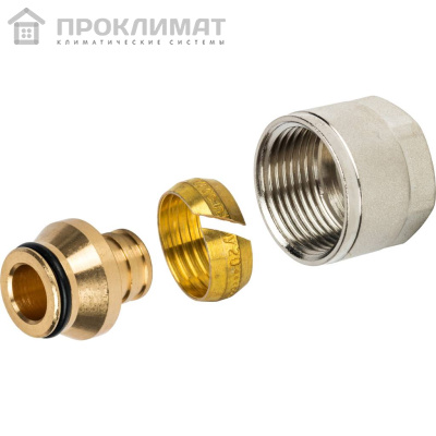 Евроконус STOUT компрессионный для труб PEX 20х2,8х3/4" 