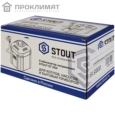 Стабилизатор сетевого напряжения STOUT ST 250