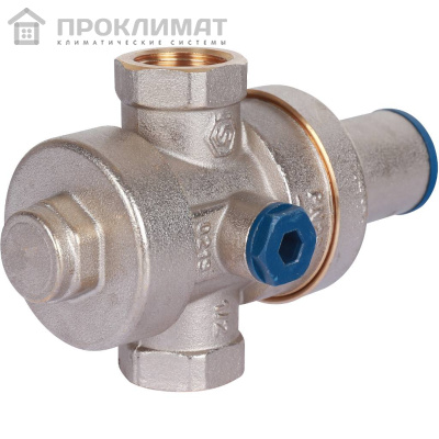 Редуктор давления PN25 вн/вн 1/2 с выходом под манометр Stout