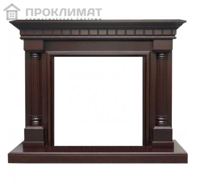 Портал деревянный Royal Flame Dallas под классический очаг (темный дуб)