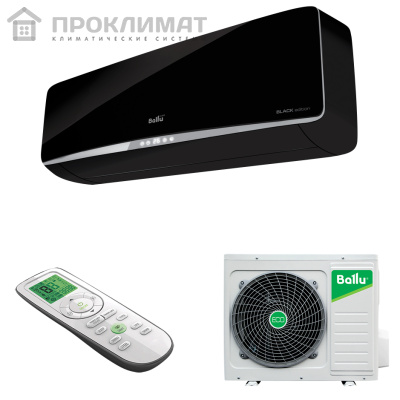 Сплит-система Ballu Platinum Black/ Edition BSPI-13HN1/BL/EU