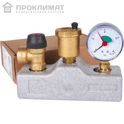 Группа безопасности котла 1" (до 50 кВт) (в   теплоизоляции) (503.528)