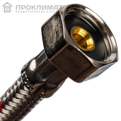  Подводка гибкая STOUT  нар.1/2 х вн.1/2,L 1000 мм (Италия)  в Перми 