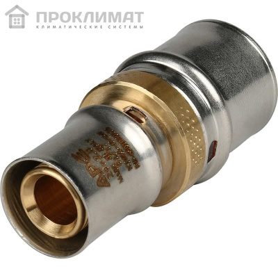 Муфта  соединительная равнопроходная прессовая STOUT 32х32