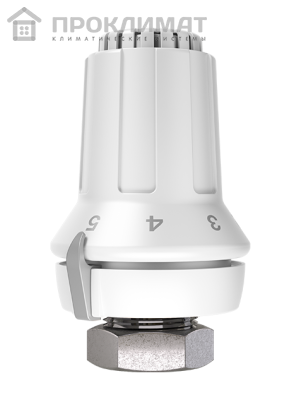 Термоголовка жидкостная ROYAL THERMO М30х1,5 (белая) RTE 07.0003