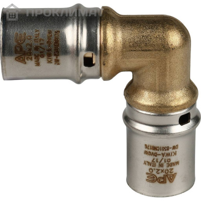 Угольник  90° прессовой STOUT 20х20 