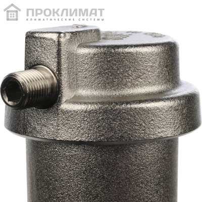 Воздухоотводчик авт. STOUT с боковым выводом клапана 1/2  