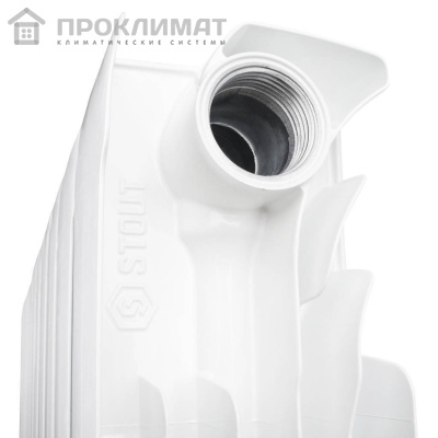 Радиатор биметаллический Stout SPACE 500х14 сек 