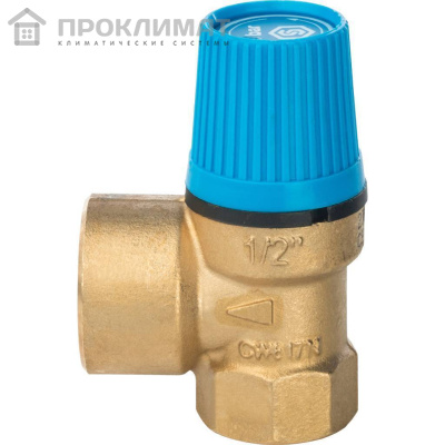 Клапан предохранительный STOUT для систем водоснабжения 6-1/2