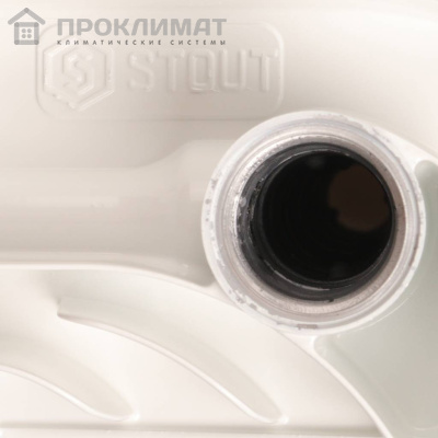 Радиатор биметаллический Stout SPACE 500х7 сек 