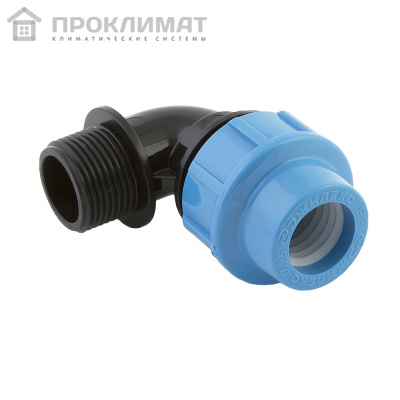 Отвод ПНД комб. 25х1