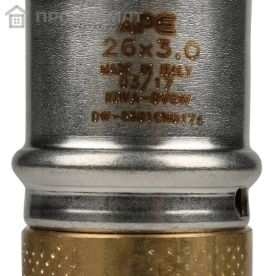Муфта  соединительная переходная прессовая STOUT 26х20 