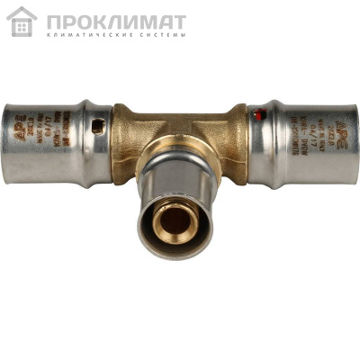 Тройник переходной прессовой STOUT 20х16х20 